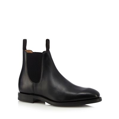 Loake Black leather Chelsea boots